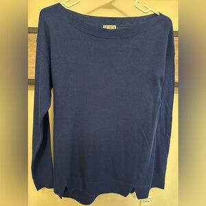 NWT 14th & Union Deep Blue  Sweater
